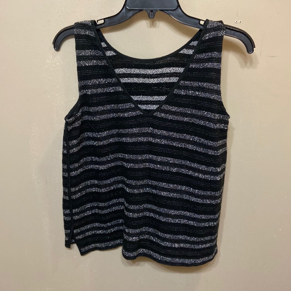 Black and grey tank top